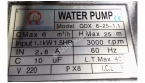 Submersible Drainage Pump / Dalgıç Su Pompası 60 Hz