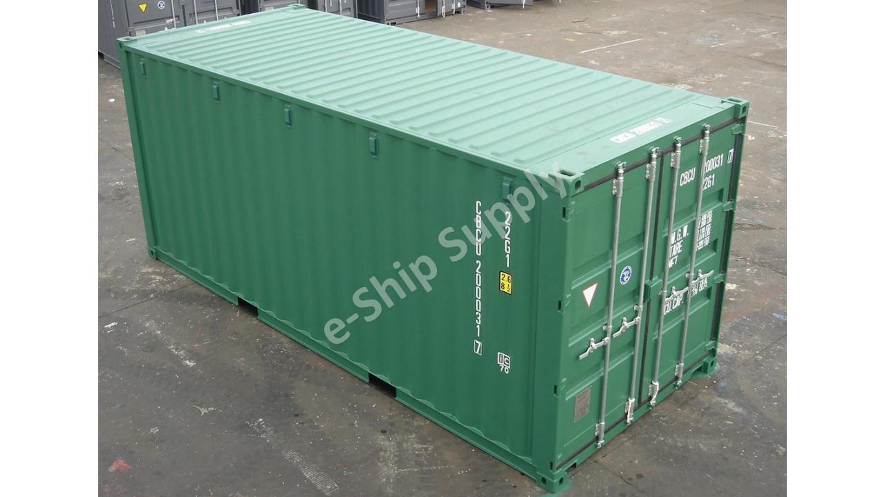 Çeşitli Tiplerde İkinci - El 20 lik konteynerler