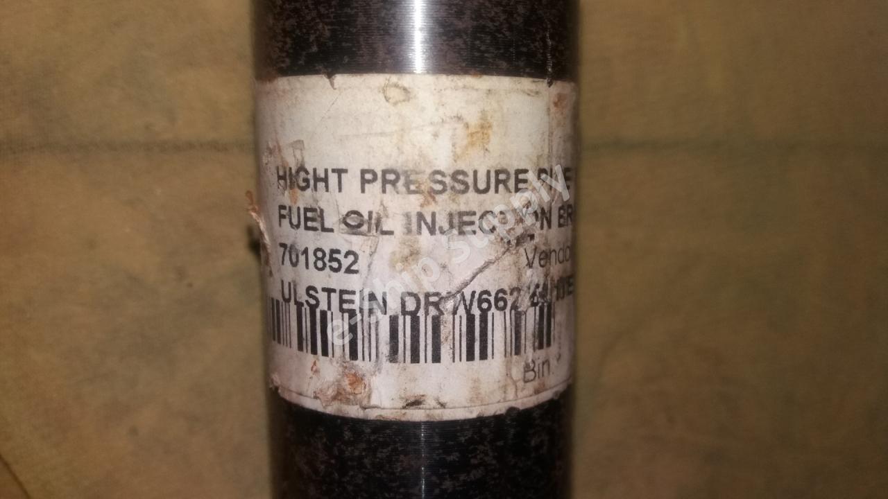 High Pressure Pipe Item 33 (Fuel Oil Injection BRM8 DRAW 75670, 701852)
