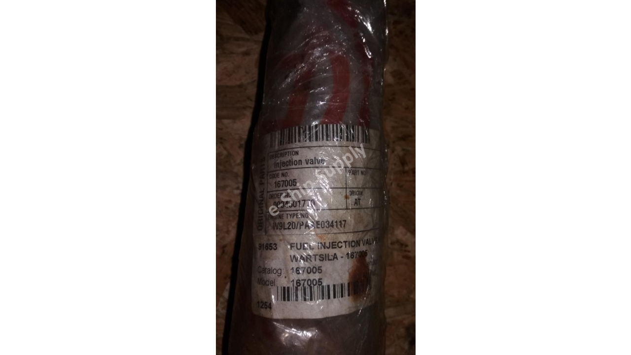 Wartsila Marine Engine Parts 167005 Injection Valve