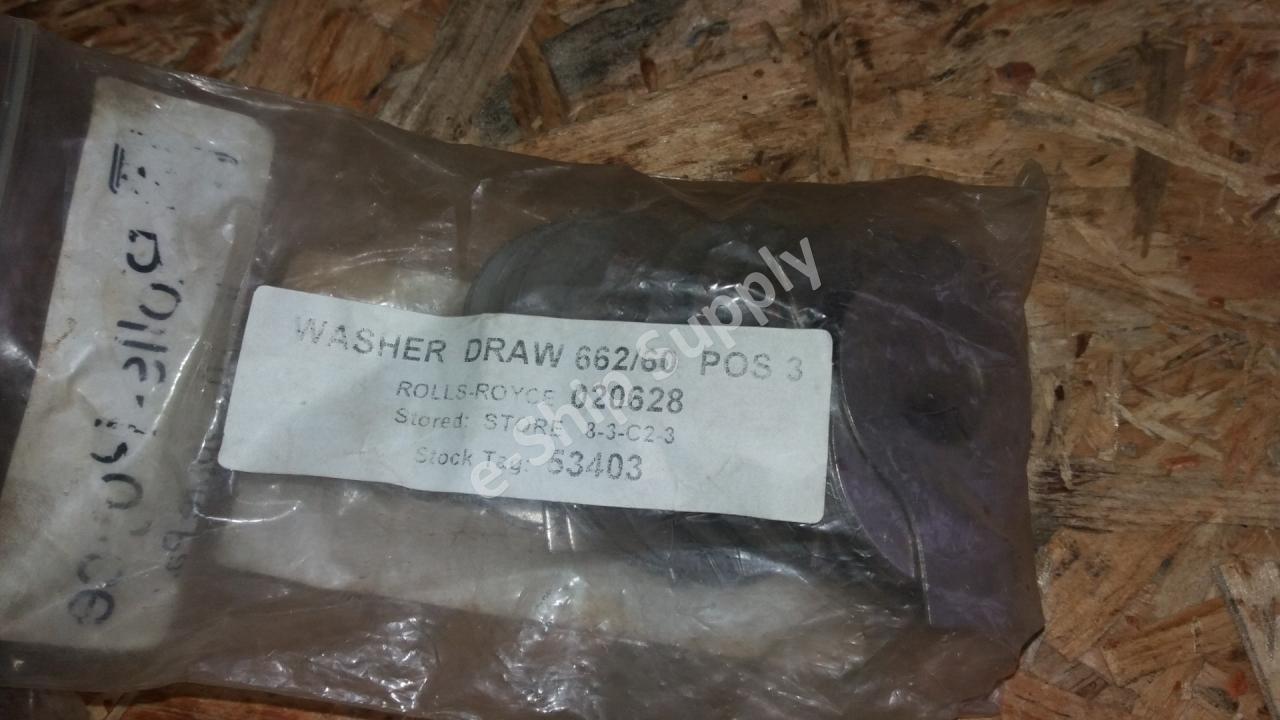 Rolls Royce Washer Draw 662/60 POS 3 020628 53403