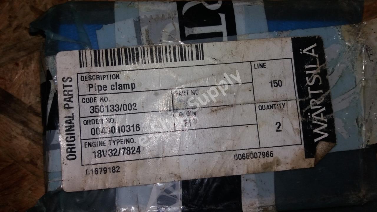 Wartsilla Pipe Clamp 350133 002
