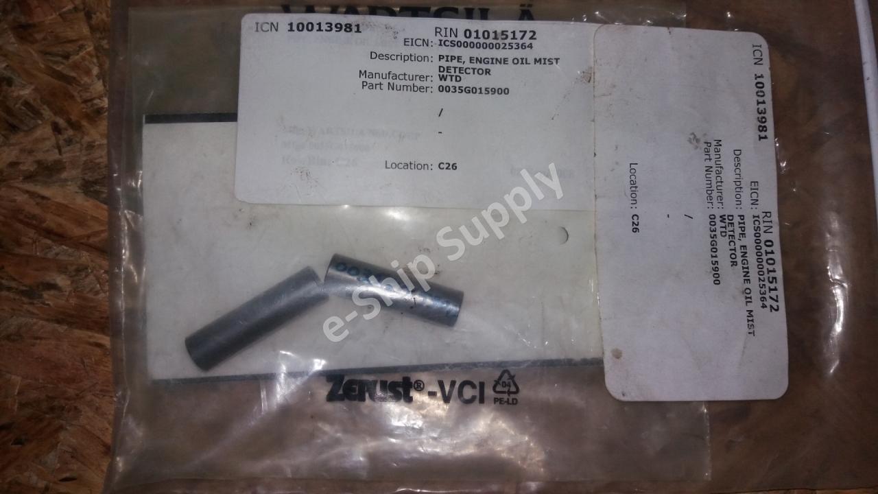 Wartsila Pipe Injection 3292L037300