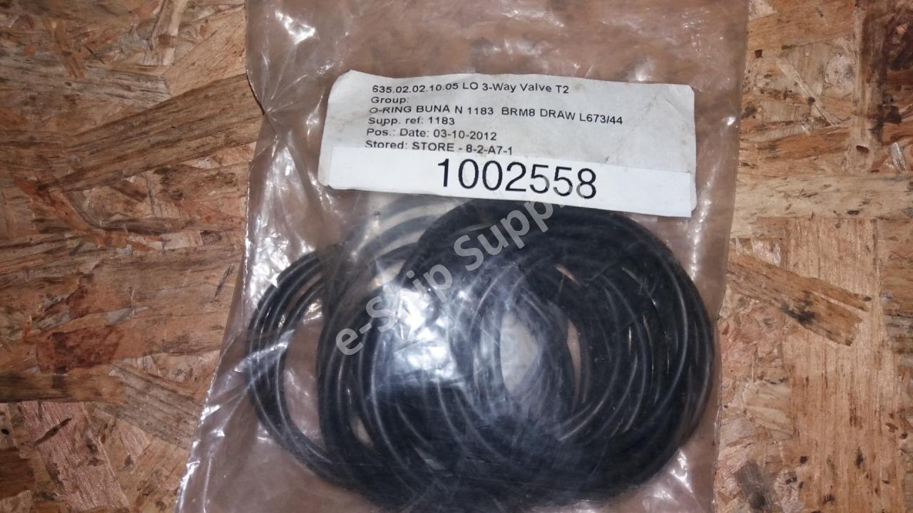 O-Ring Buna N 1183 BRM8 Drw L467/44 1002558