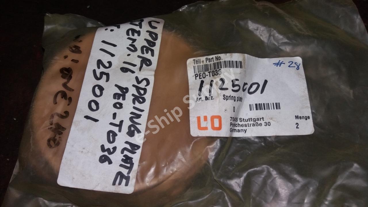 Upper Spring Plate Item:16 PEO-T016 1125001