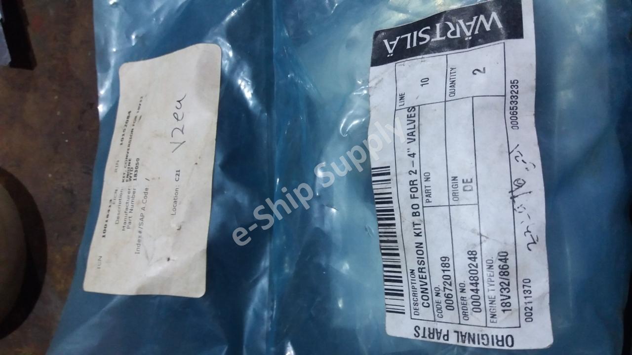 Wartsilla Conversation Kit BO For 2-4'' Valves 006720189