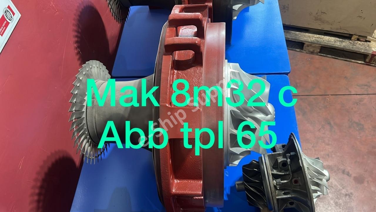 Turbocharger MAK 8M32C ABB TPL 65