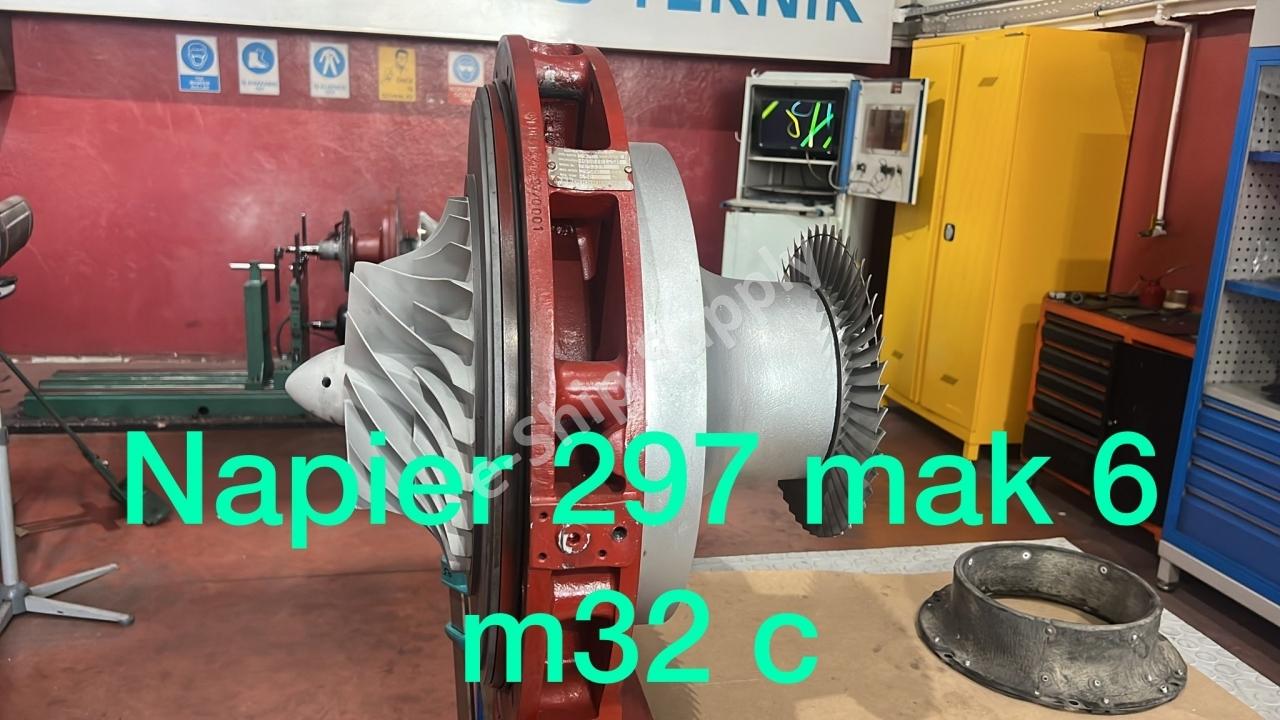 Napier 297 Turbocharger For MAK 6M32  C