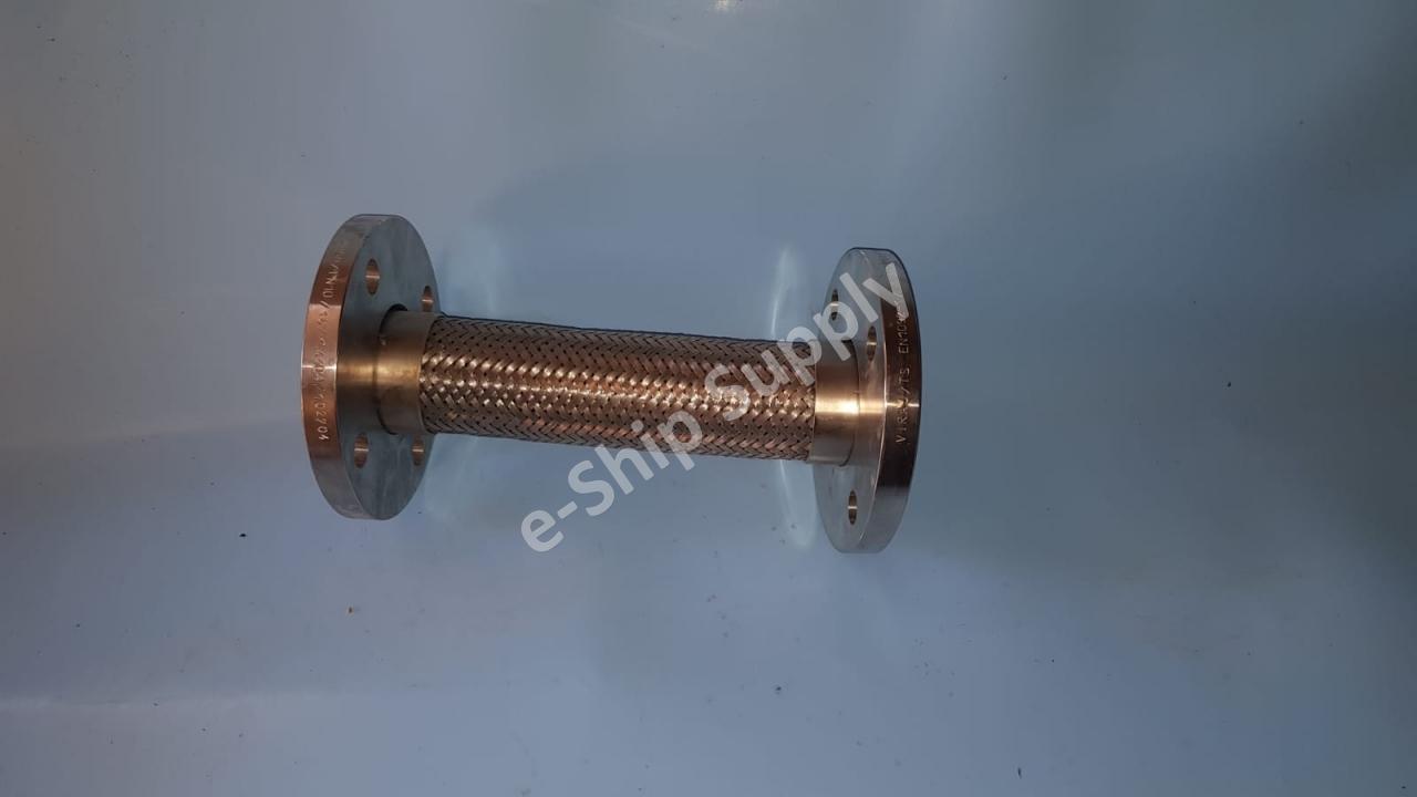 Paslanmaz Kompansatör Boru DN50 PN10-16 Uzunluk 2950mm