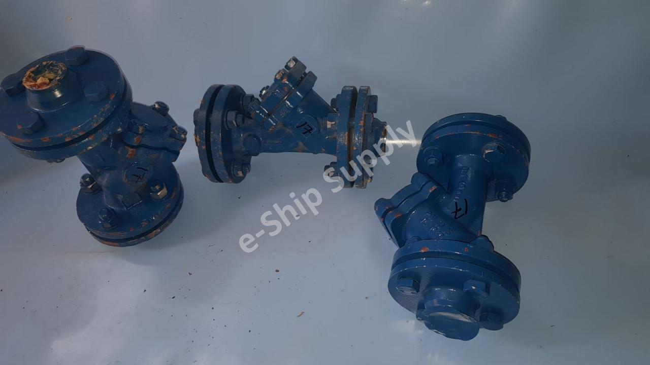 MTU Kir Tutucu | Dirt Trap DN40 PN16 RAL5019