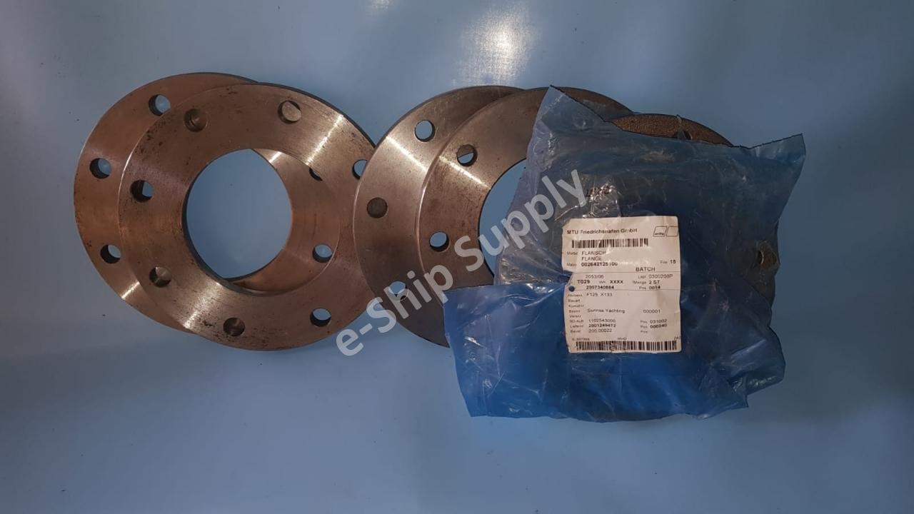 MTU Flanj / Flanş DN125/133 PN10 DIN2642