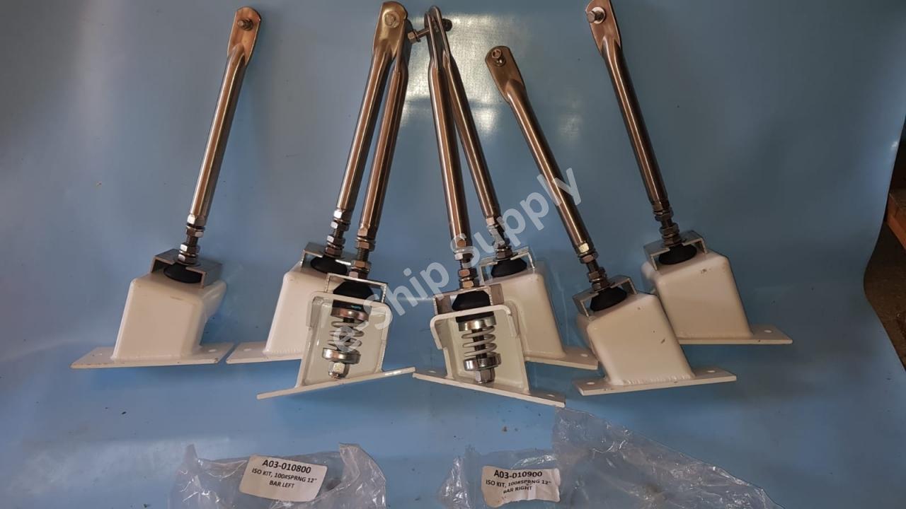 A03-010900 12’’ Egsoz Vibrasyon Emici Ayaklar (Sağ/Right)