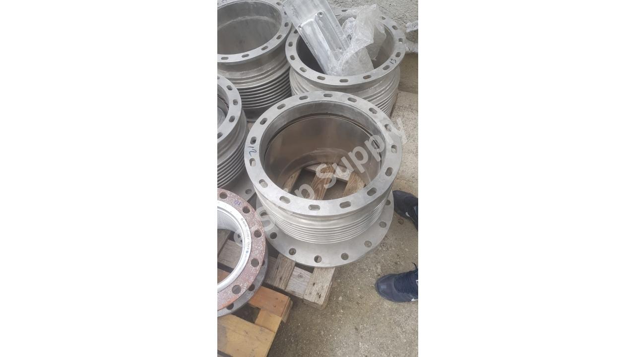 American BOA Markalı Krom Kompansator | Uzunluk : 400mm Flanş 500mm