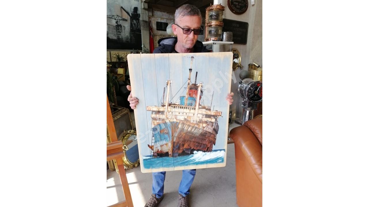 Akrilik Tablo | 1939 yapımı Ocean Liner S/S America Gemisini