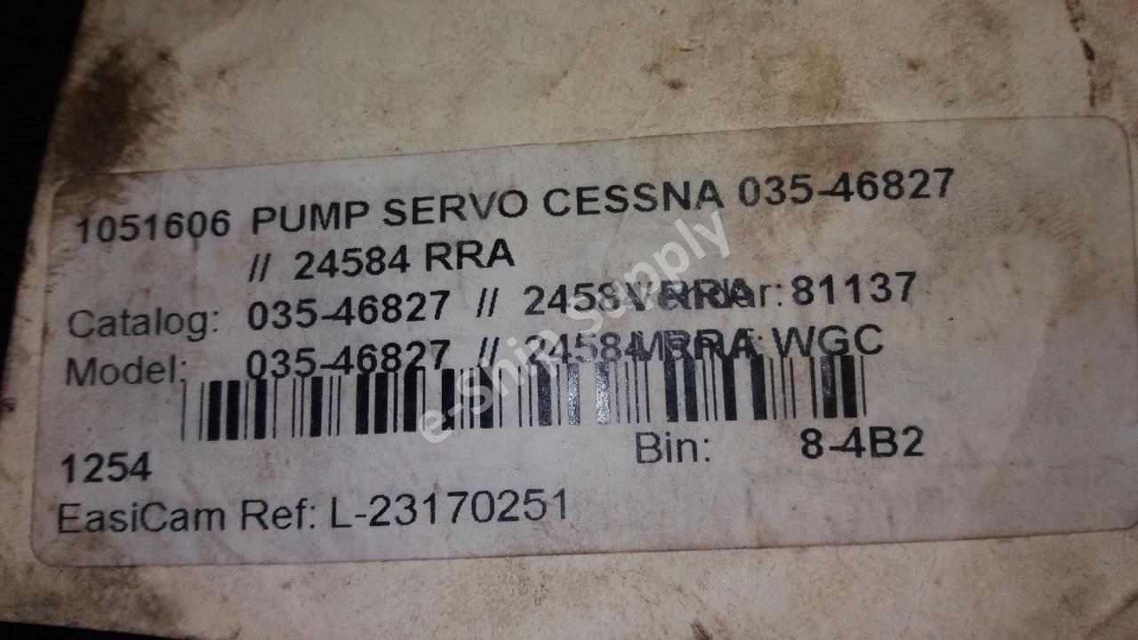 Pump Servo Cessna 035-46827