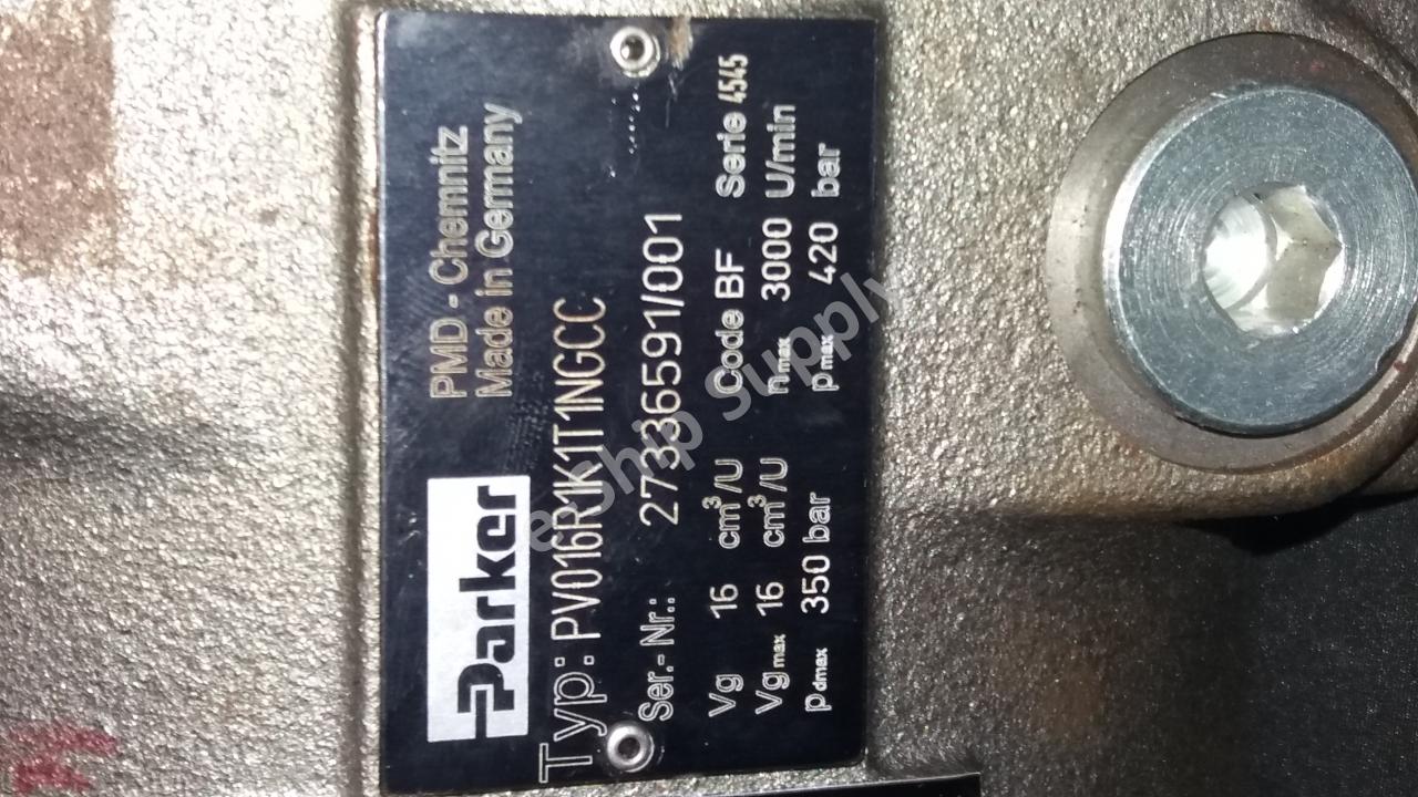 Parker pump PV016R1K1T1NGCC