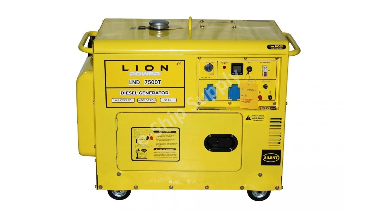 Lion Power LND 7500 T Dizel Jeneratör  7 KVA