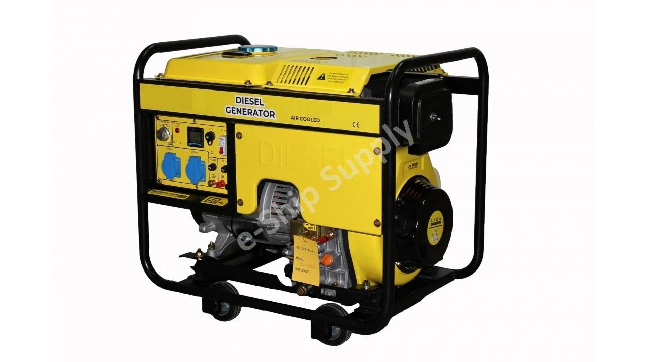 Monofaze Dizel Jeneratör  7 Kva | Single Phase 7 Kva Diesel Generator