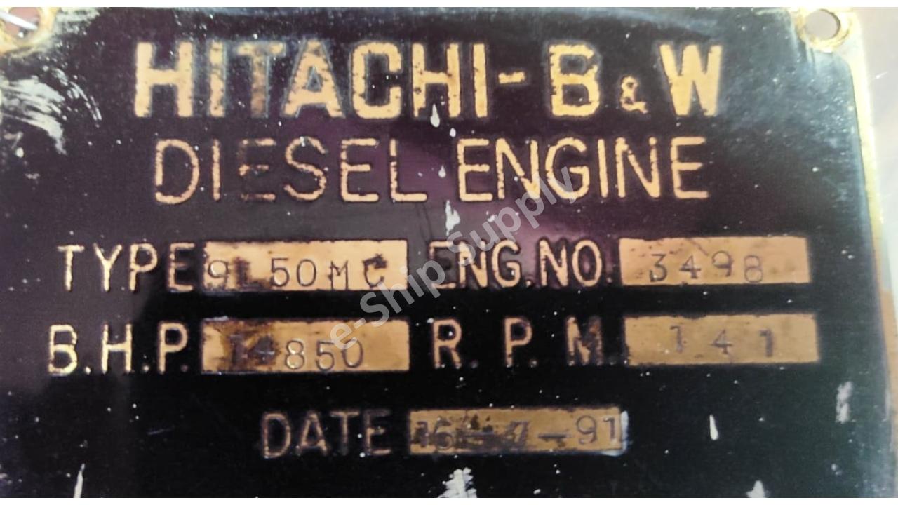 Man Hitachi  B&W L50mc Yedekleri | Man Hitachi  B&W L50mc Spare Parts