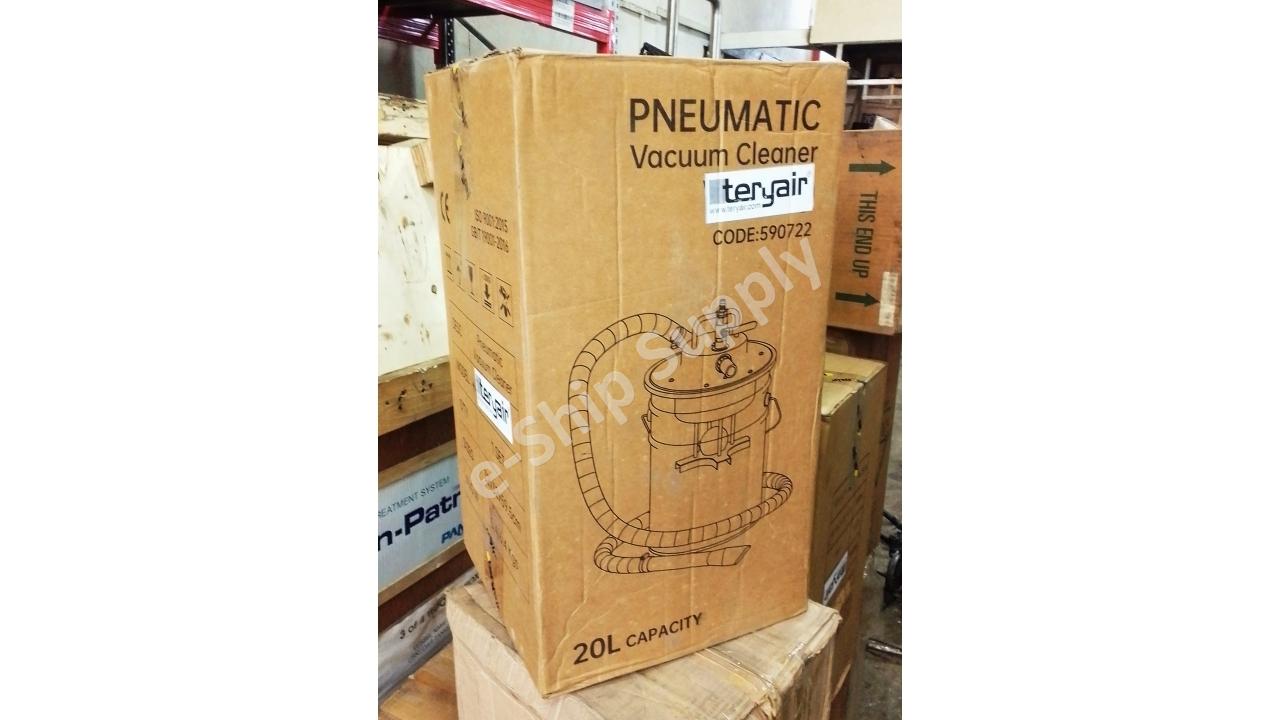 Endüstriyel Elektrik Süpürgesi | Teryair KLIN 50 Pneumatic Vacuum Cleaner