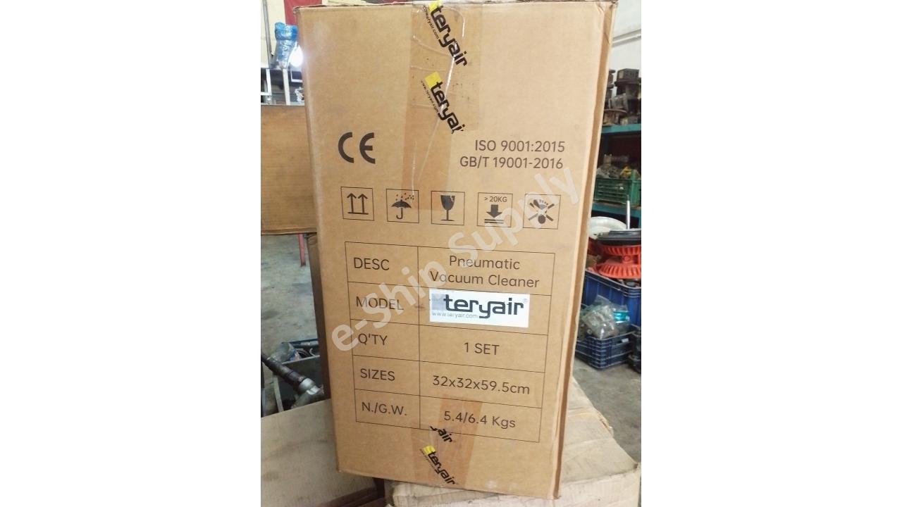 Endüstriyel Elektrik Süpürgesi | Teryair KLIN 50 Pneumatic Vacuum Cleaner