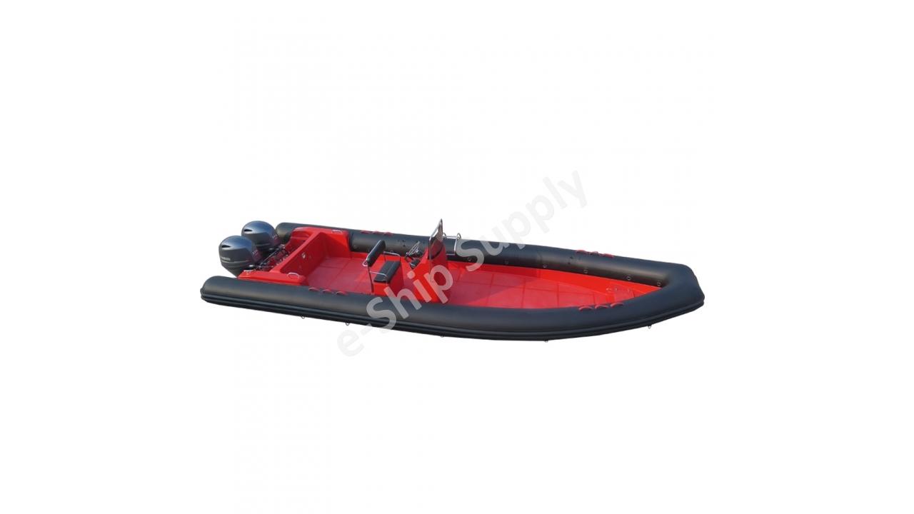 28 Feet Rib boat Rigid Deep V Fiberglass Hull Inflatable Speed Boat