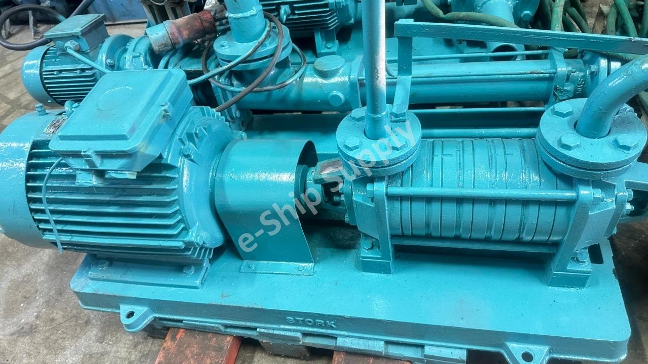 Storks Horizontal multistage, side-channel, self priming pump