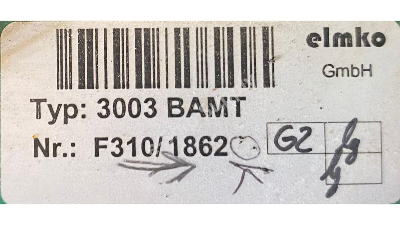 Elmko 3003 BAMT Control Board F310-1351