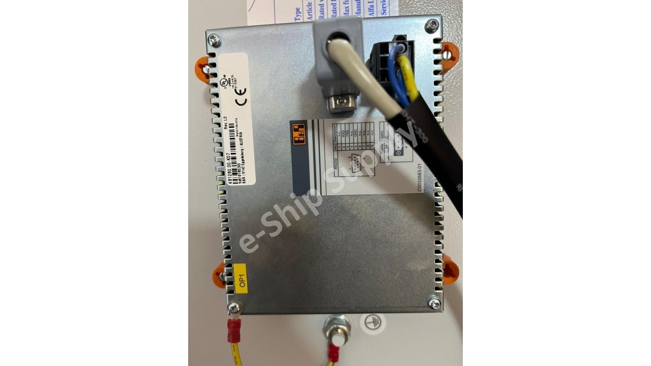 Alfa-Laval EPC-60 control panel.