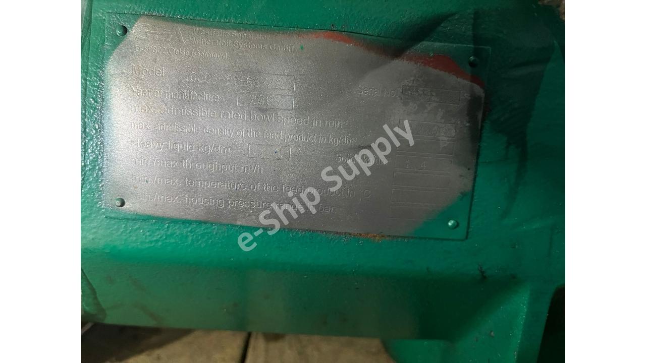 Westfalia OSD 6 Separator