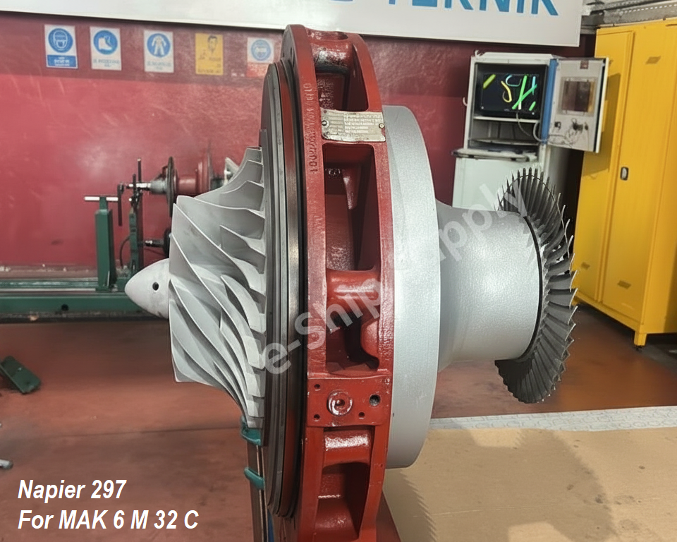 Napier 297 Turbocharger For MAK 6M32  C