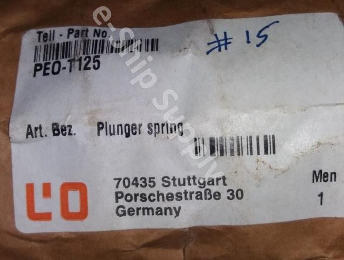 Plunger Spring PEO-T125